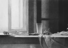 Untitled charcoal on paper 50 x 100 cm