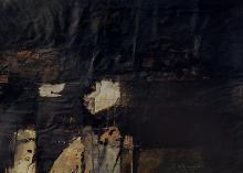 Untitled mixed media on paper 65 x 100 cm