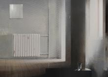 Untitled , acrylic on canvas, 40 x 40 cm