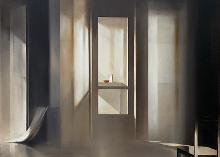 Untitled acrylic on canvas 90 x 70 cm